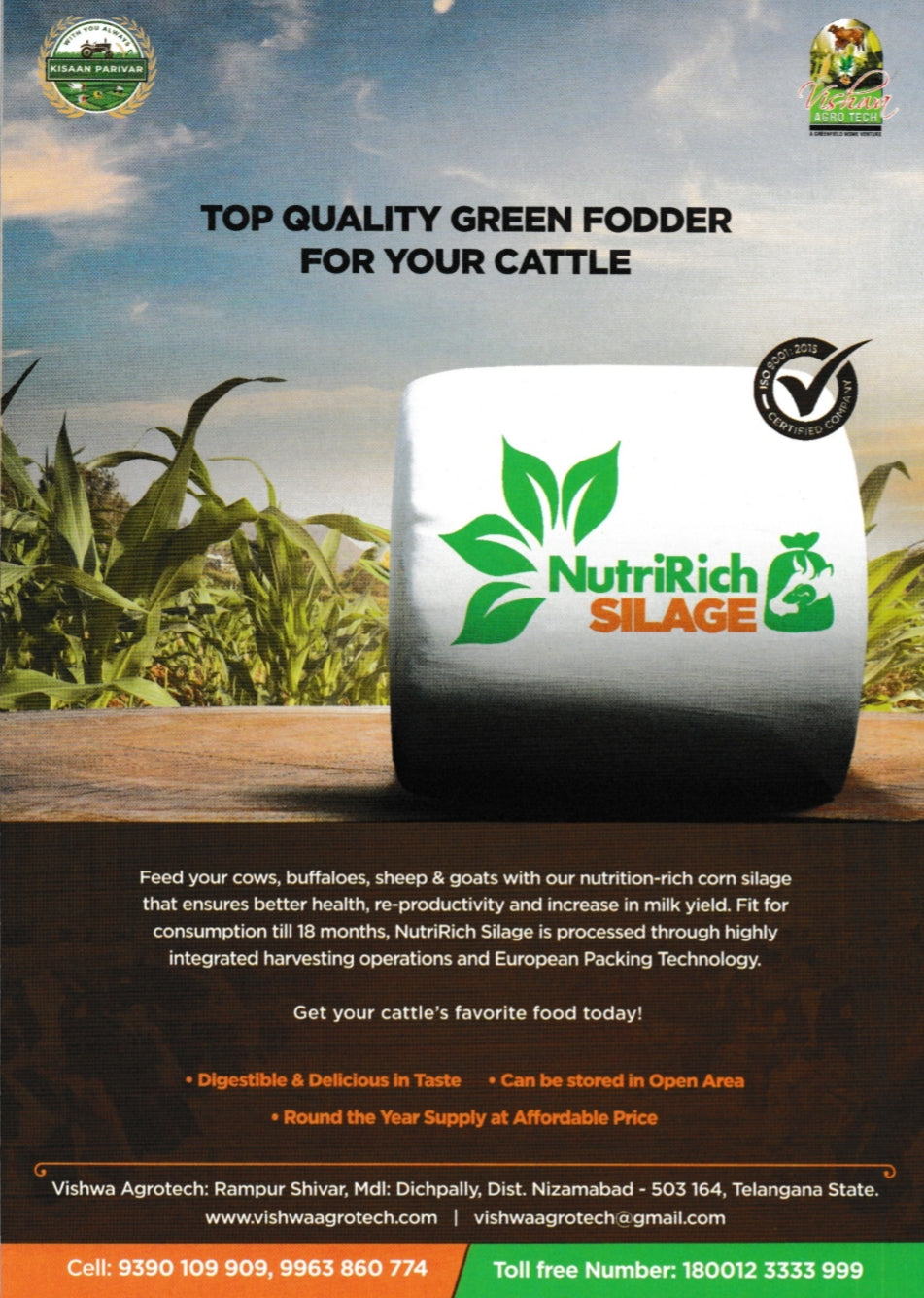 NutriRich Corn Silage (Regular 400KG)